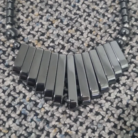 Hematite Necklace - Picture 3 of 7